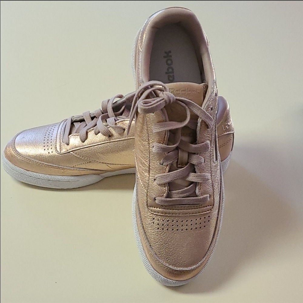 NIB Reebok Club C 85 Melted Metals Shoes